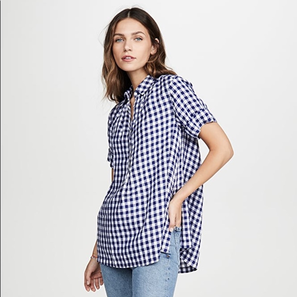 AYR The Burst Checkered Button Down Size Small
